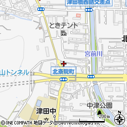 愛媛県松山市北斎院町1233-1周辺の地図