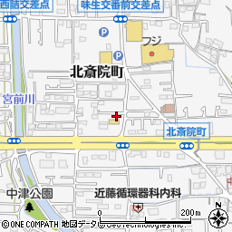 愛媛県松山市北斎院町667-12周辺の地図