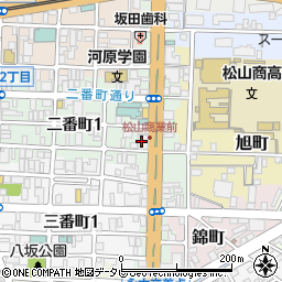 共栄火災海上保険株式会社　四国支店周辺の地図