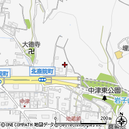 愛媛県松山市北斎院町328周辺の地図