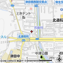 愛媛県松山市北斎院町905-35周辺の地図