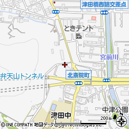 愛媛県松山市北斎院町1221周辺の地図
