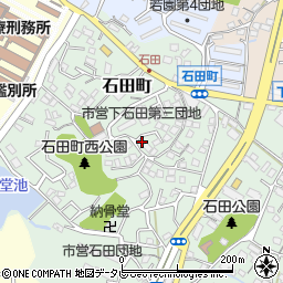 福岡県北九州市小倉南区石田町5周辺の地図