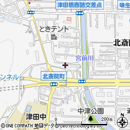 愛媛県松山市北斎院町905-36周辺の地図