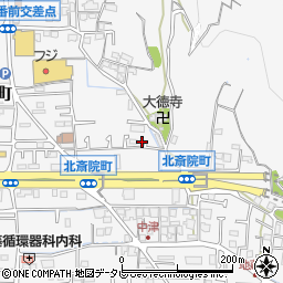 愛媛県松山市北斎院町504-2周辺の地図