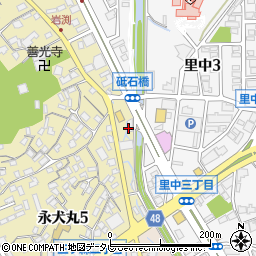 カーコンビニ倶楽部スーパーショップ　キースト八幡店周辺の地図