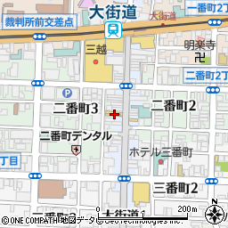 松屋 松山大街道店周辺の地図