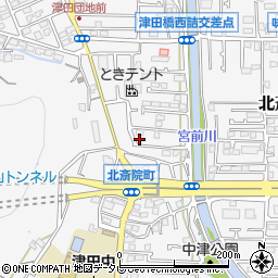 愛媛県松山市北斎院町905-27周辺の地図