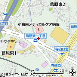 第一交通産業グループ　小倉南地区事務所曽根営業所周辺の地図