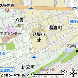 愛媛県松山市湯渡町4周辺の地図