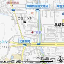 愛媛県松山市北斎院町905-20周辺の地図