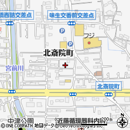 愛媛県松山市北斎院町668-18周辺の地図