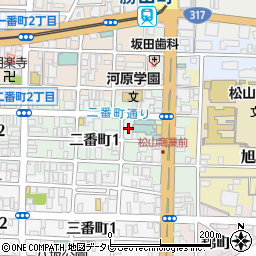 スクワール異人館周辺の地図