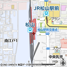 四国旅客鉄道労働組合愛媛支部周辺の地図