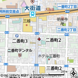 餃子酒場 みやび商店 松山大街道店周辺の地図