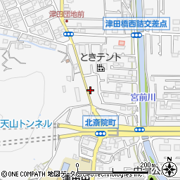 愛媛県松山市北斎院町1302周辺の地図