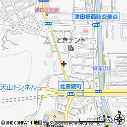 愛媛県松山市北斎院町1302周辺の地図