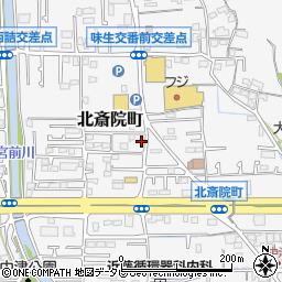 愛媛県松山市北斎院町668-32周辺の地図