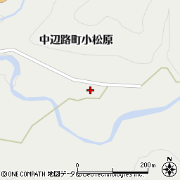 和歌山県田辺市中辺路町小松原150周辺の地図