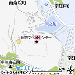 松山市役所　埋蔵文化財センター普及啓発周辺の地図