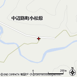 和歌山県田辺市中辺路町小松原167周辺の地図