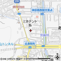 愛媛県松山市北斎院町905-6周辺の地図