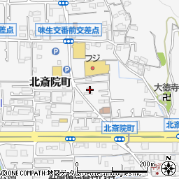 愛媛県松山市北斎院町626周辺の地図