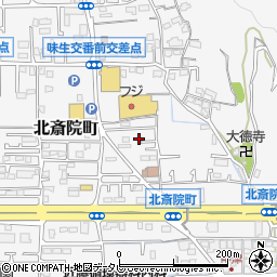 愛媛県松山市北斎院町626-10周辺の地図