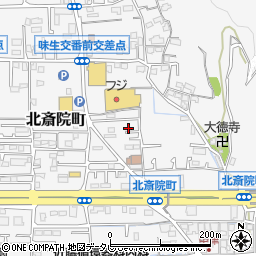 愛媛県松山市北斎院町626-9周辺の地図