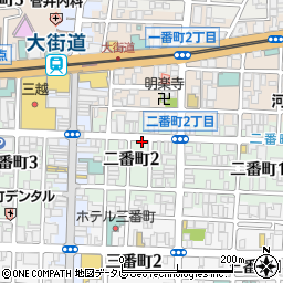 江戸長寿司周辺の地図
