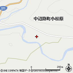 和歌山県田辺市中辺路町小松原127周辺の地図