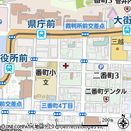 愛媛県建設会館周辺の地図
