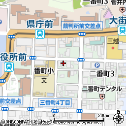 建設業退職金共済事業愛媛県支部周辺の地図