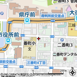松山市役所　公営企業局企画総務課人事厚生担当周辺の地図