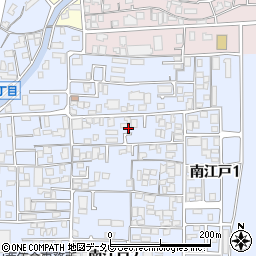 愛媛県松山市南江戸5丁目1周辺の地図