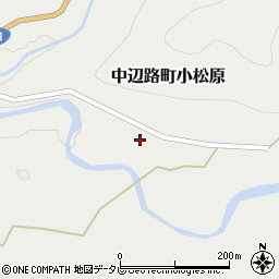 和歌山県田辺市中辺路町小松原124周辺の地図