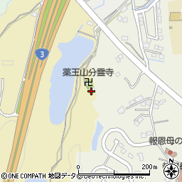野間山子安観音寺周辺の地図