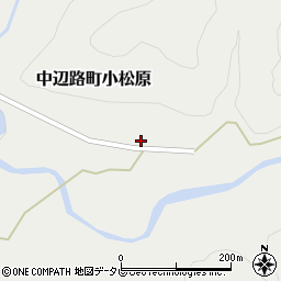 和歌山県田辺市中辺路町小松原373-2周辺の地図