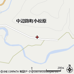 和歌山県田辺市中辺路町小松原430-2周辺の地図