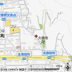 愛媛県松山市北斎院町522周辺の地図