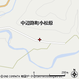 和歌山県田辺市中辺路町小松原139周辺の地図