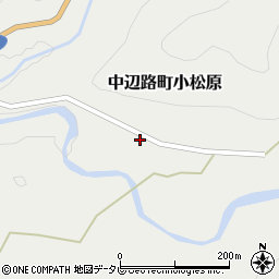 和歌山県田辺市中辺路町小松原123-2周辺の地図