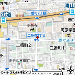 すっぴんカフェ＆バーなちゅらる　愛媛松山店周辺の地図