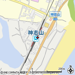 神志山駅周辺の地図