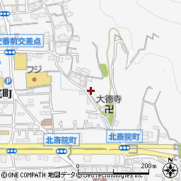 愛媛県松山市北斎院町523周辺の地図