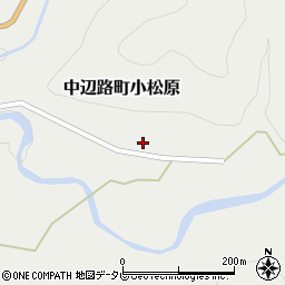 和歌山県田辺市中辺路町小松原440周辺の地図