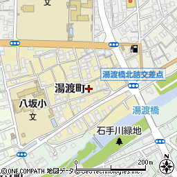 愛媛県松山市湯渡町8周辺の地図
