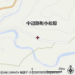 和歌山県田辺市中辺路町小松原452周辺の地図