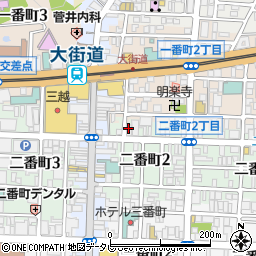 パウンドハウス松山店喫茶周辺の地図