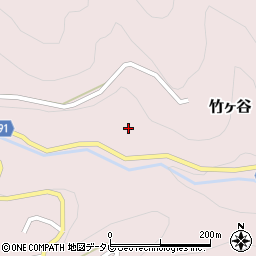 徳島県那賀郡那賀町竹ヶ谷長門31周辺の地図